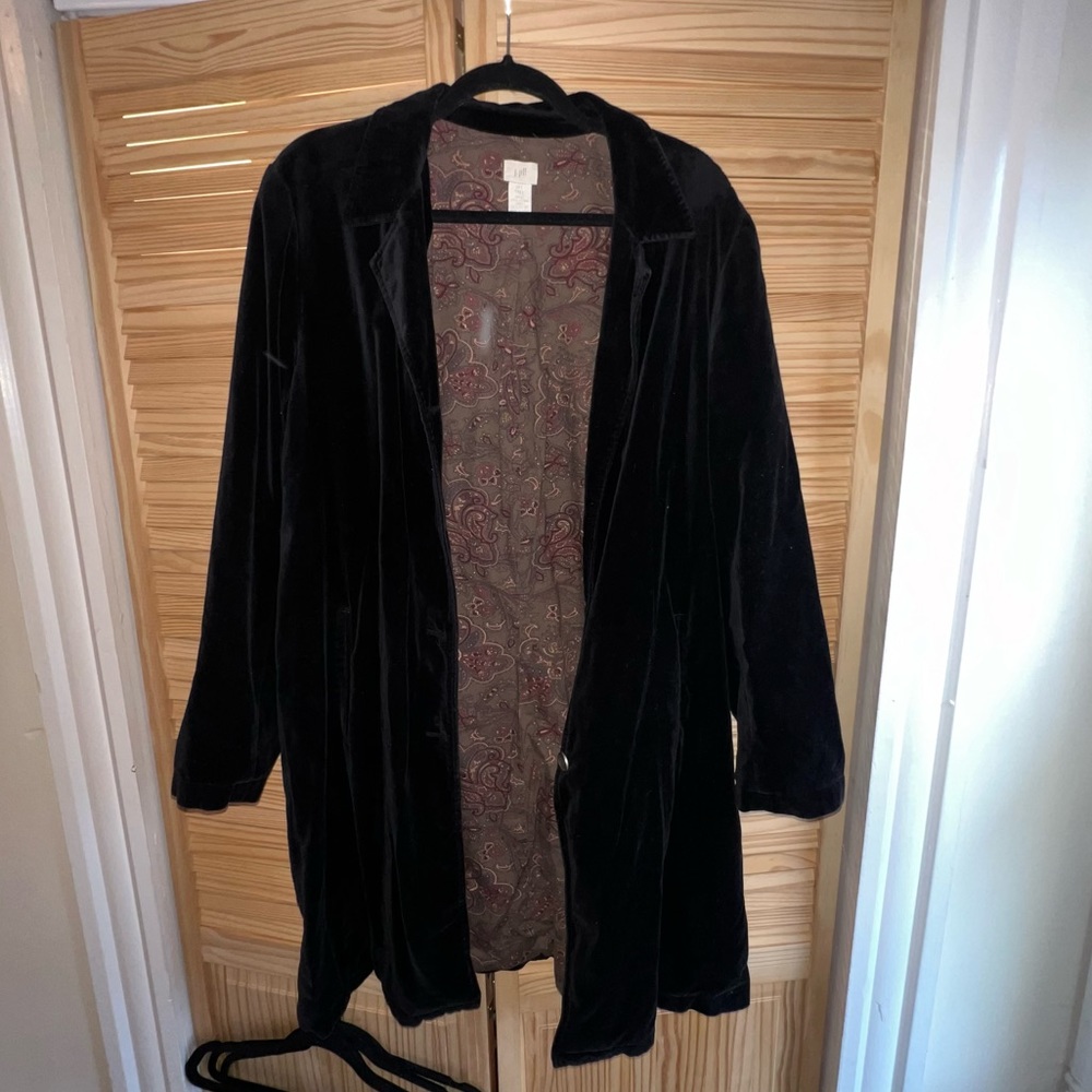 Black Velvet Jacket